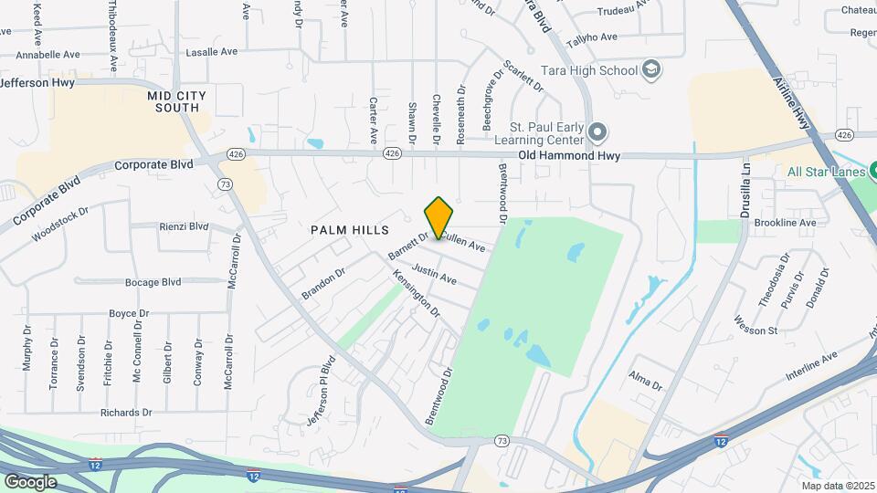 8471 Marcel Ave Map and Location Details