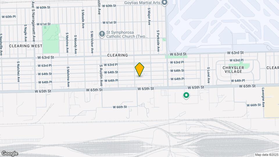 5746 W 64th Pl Map and Location Details