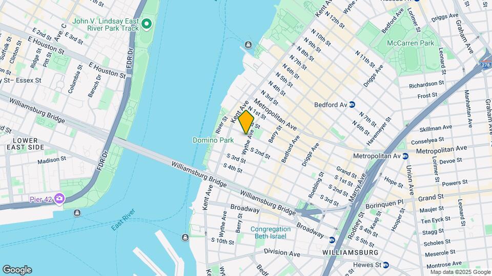 330 Wythe Ave Mapa y Detalles de la Ubicación