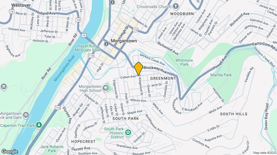 350 Cobun Avenue, Unit Apt 2 Map and Location Details