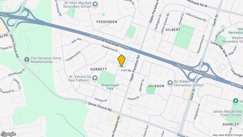 54 Trevi Rd Map and Location Details