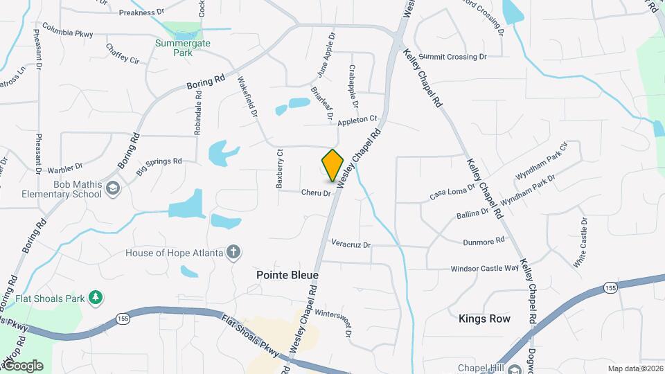 3944 Cheru Dr Map and Location Details