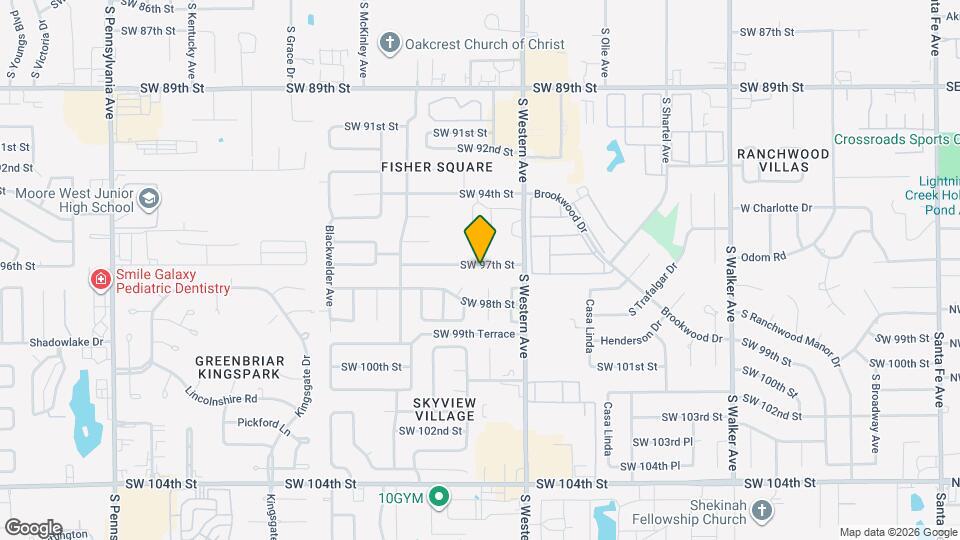 934 SW 97th St Map and Location Details