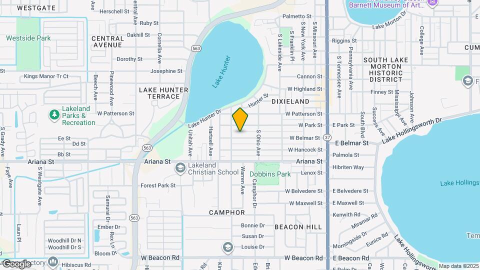 707 W Belmar St Map and Location Details