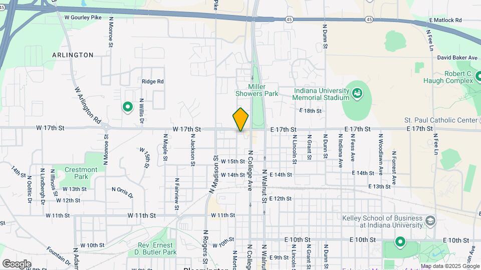 1326 N Woodburn Ave Map and Location Details