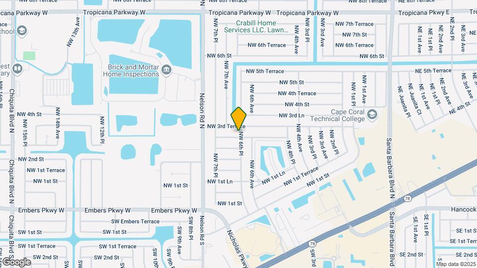 619 NW 3rd St Map and Location Details