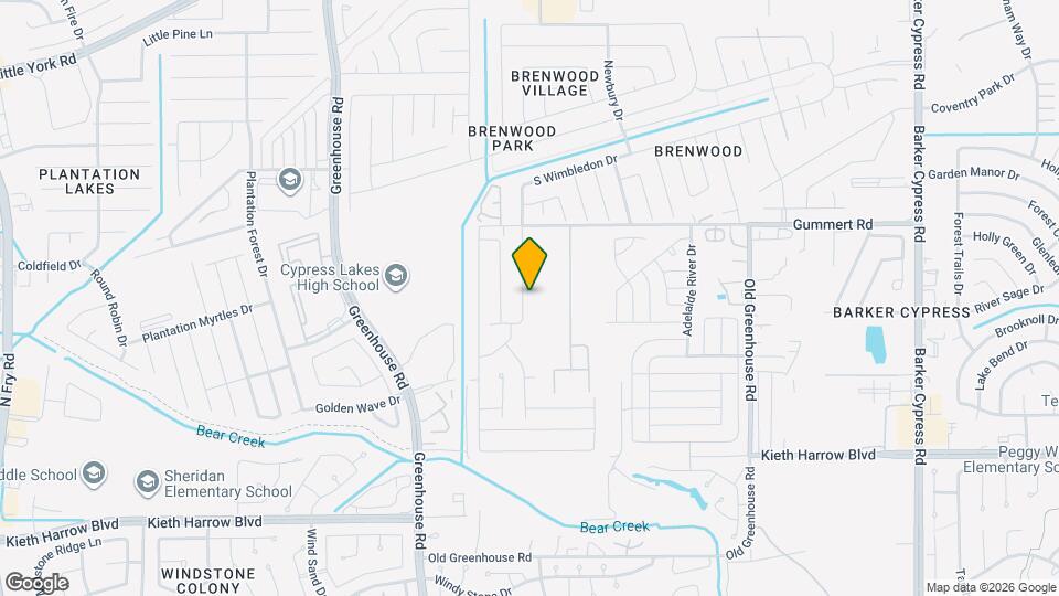 5726 S Brenwood Dr Map and Location Details