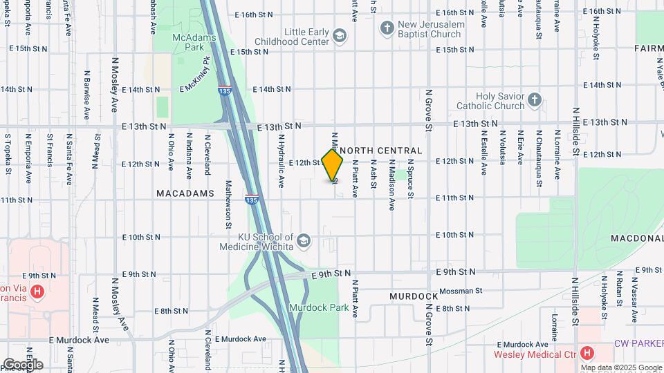 1219 N Minnesota St Map and Location Details