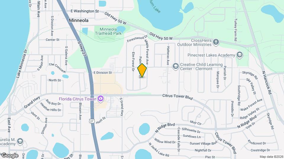 913 Palm Forest Ln Map and Location Details