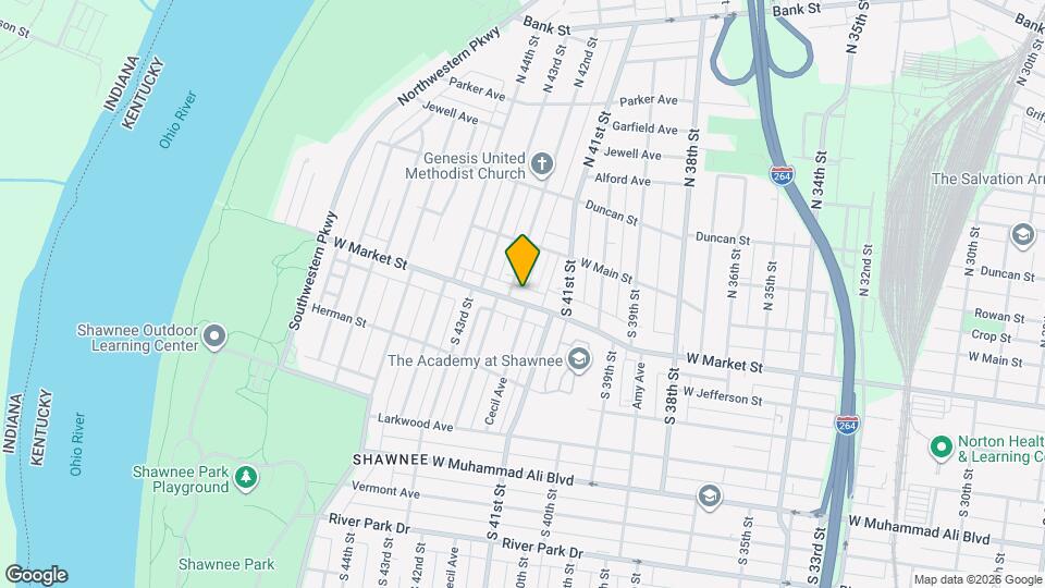 4143 W Market St Map and Location Details