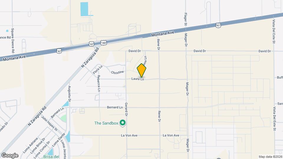 13710 Laura Ln Map and Location Details