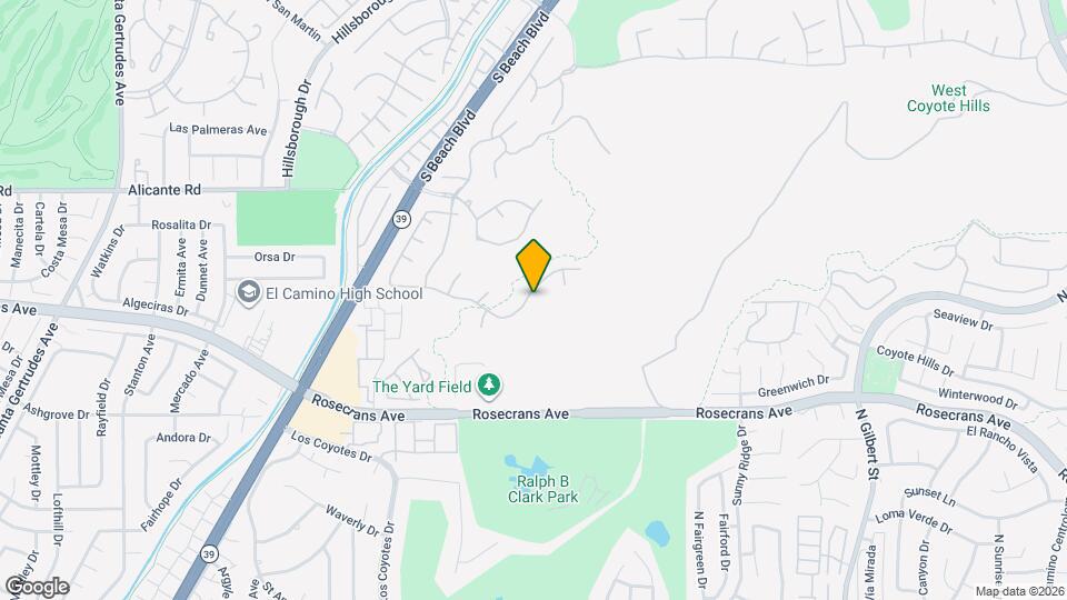 2868 Muir Trail Dr Map and Location Details