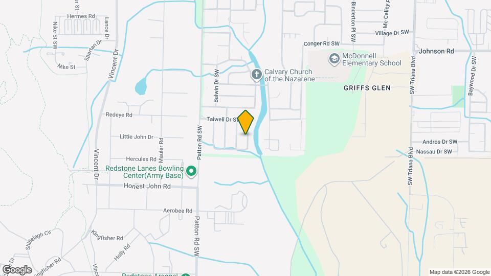 4442 Millvale Dr SW Map and Location Details