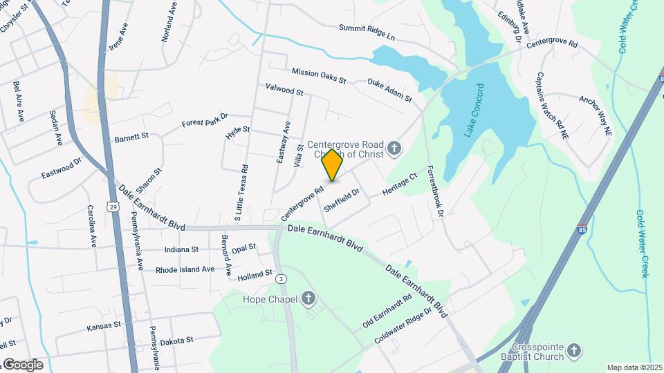 2120 Centergrove Rd Map and Location Details