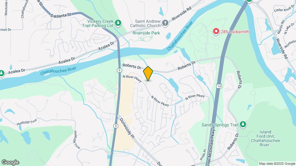 8845 N River Pkwy Map and Location Details