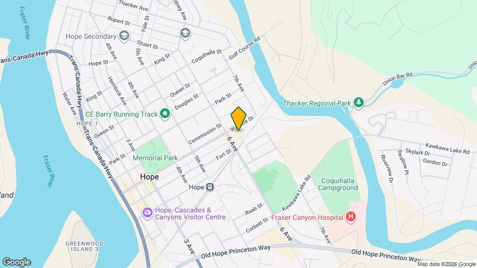 626 Wallace St Map and Location Details