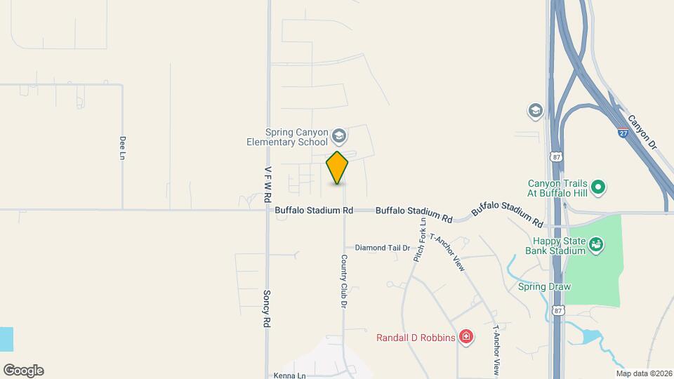 505 Country Club Dr Map and Location Details