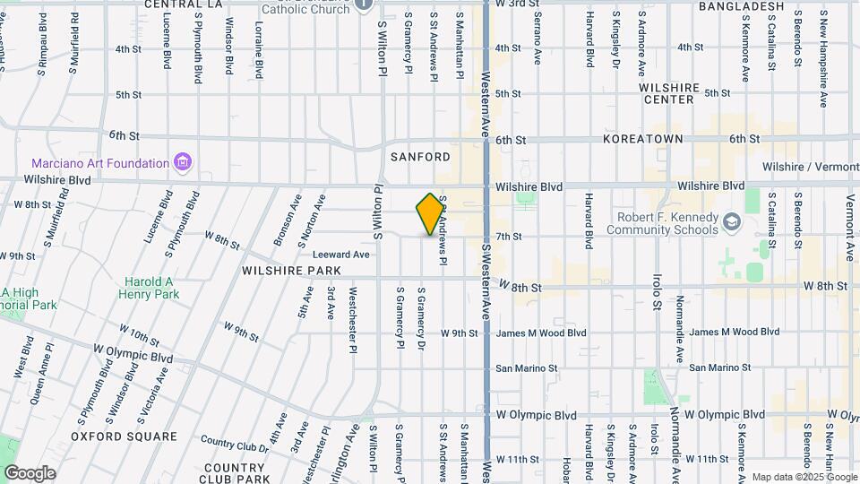 3912 W 7th St Map and Location Details
