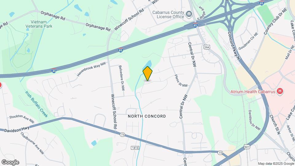 290 South Cir NW Map and Location Details