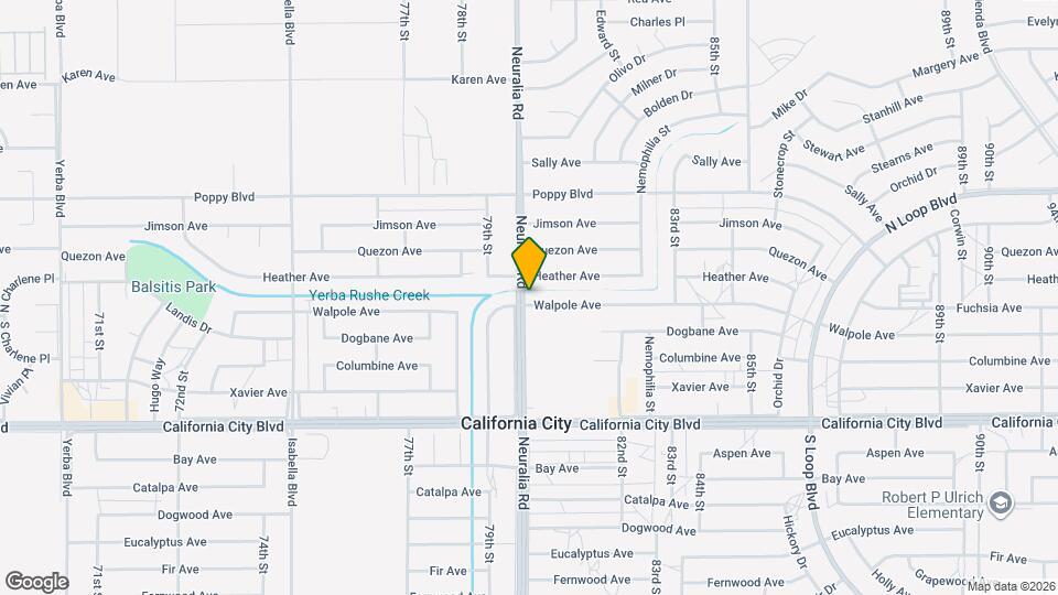 8001 Walpole Ave Map and Location Details