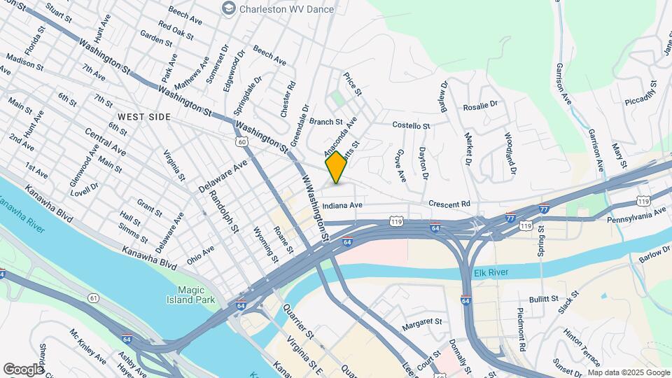 726 Crescent Rd Map and Location Details