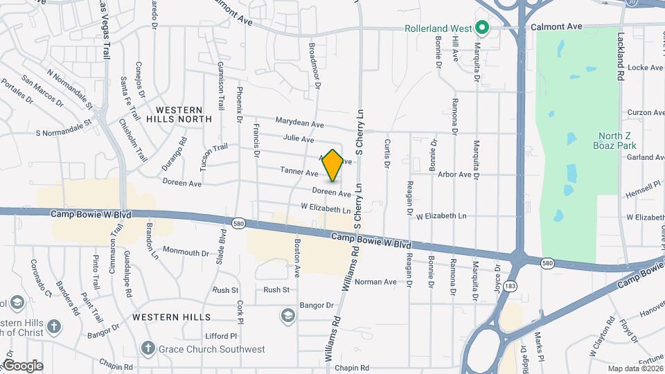 8004-8006 Doreen Ave Map and Location Details