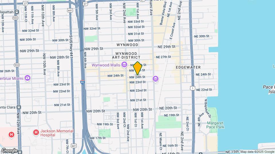 109 NW 24th St, Unit S9 Map and Location Details