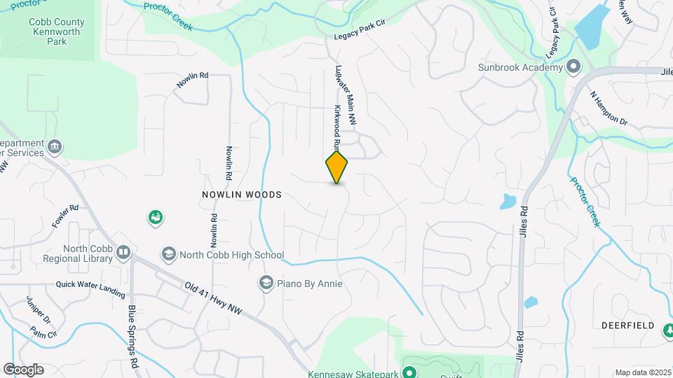 3391 Spindletop Dr NW Map and Location Details