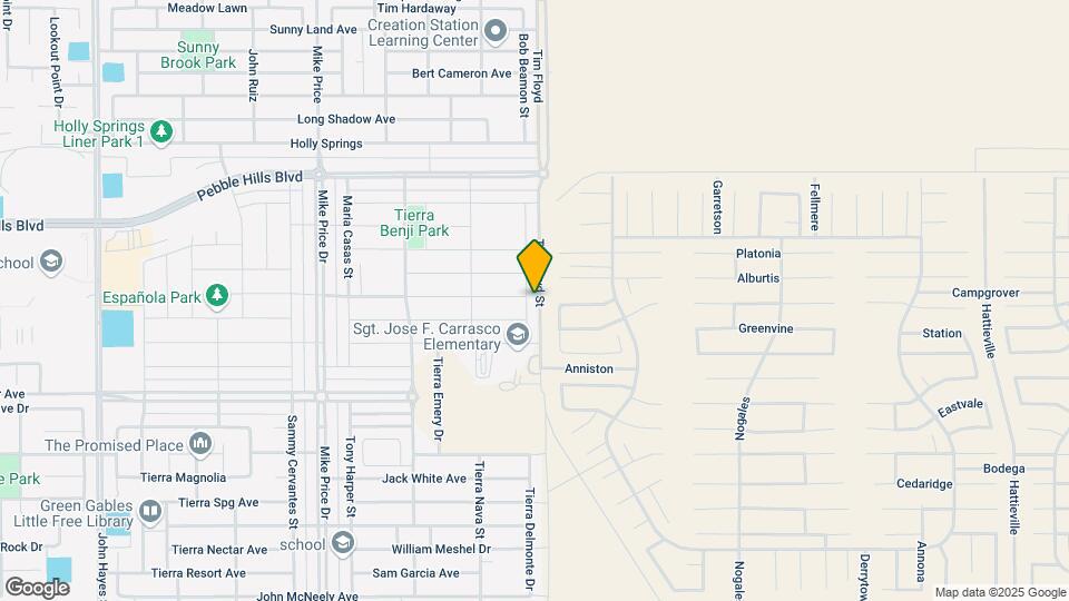 2740 Tierra Oasis St Map and Location Details