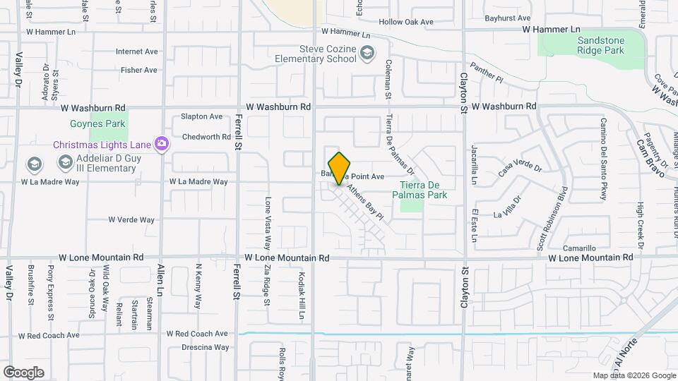 2611 Respectful Ct Mapa y Detalles de la Ubicación