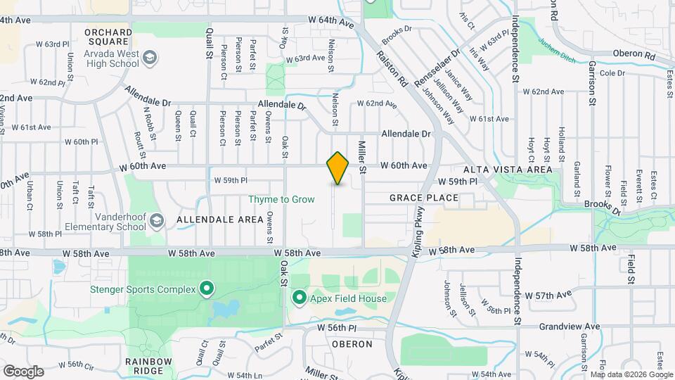 5928 Newcombe Ct Map and Location Details