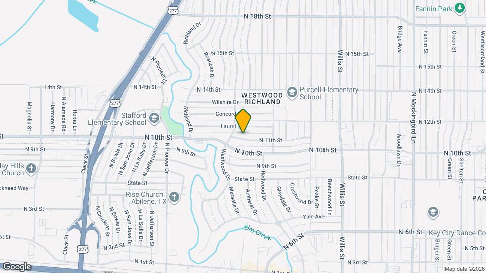 3912 N 11th St Map and Location Details