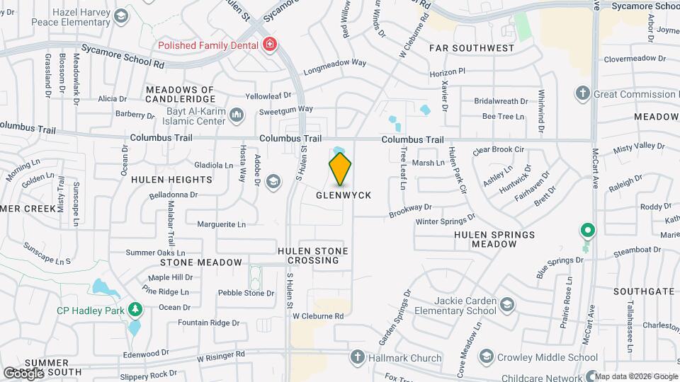 4212 Tollcross Ln Map and Location Details