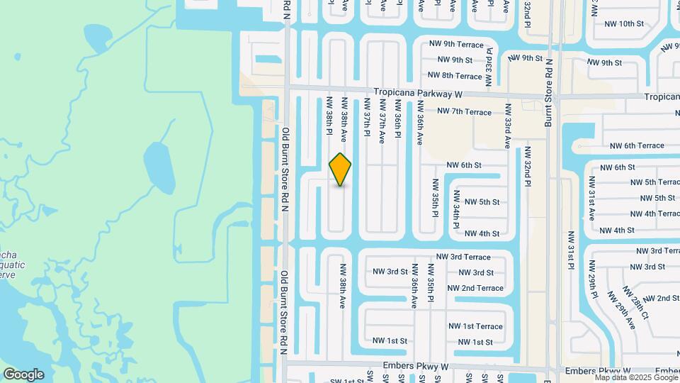 436 NW 38th Ave Map and Location Details