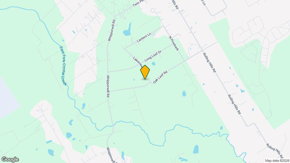 12345 Oak Leaf Rd Mapa y Detalles de la Ubicación