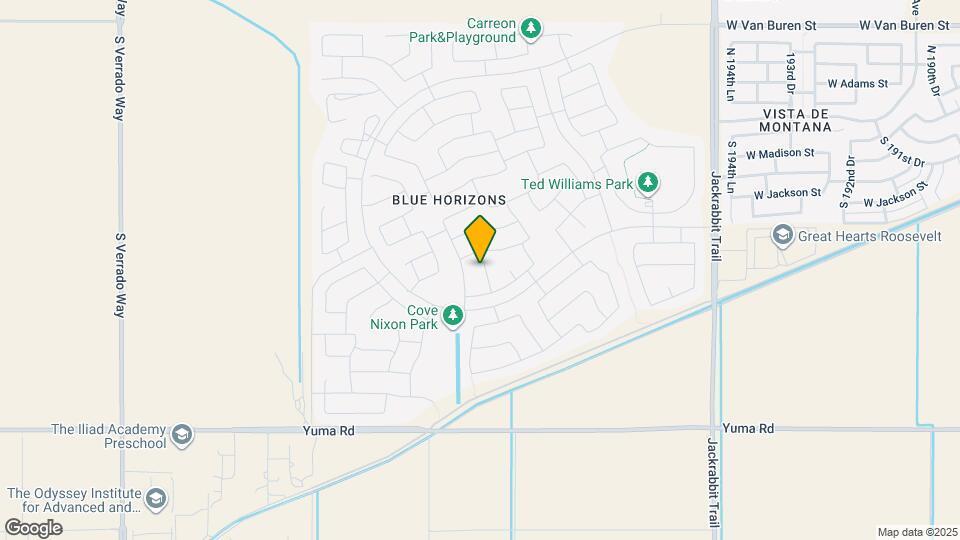 532 S 199th Dr Map and Location Details