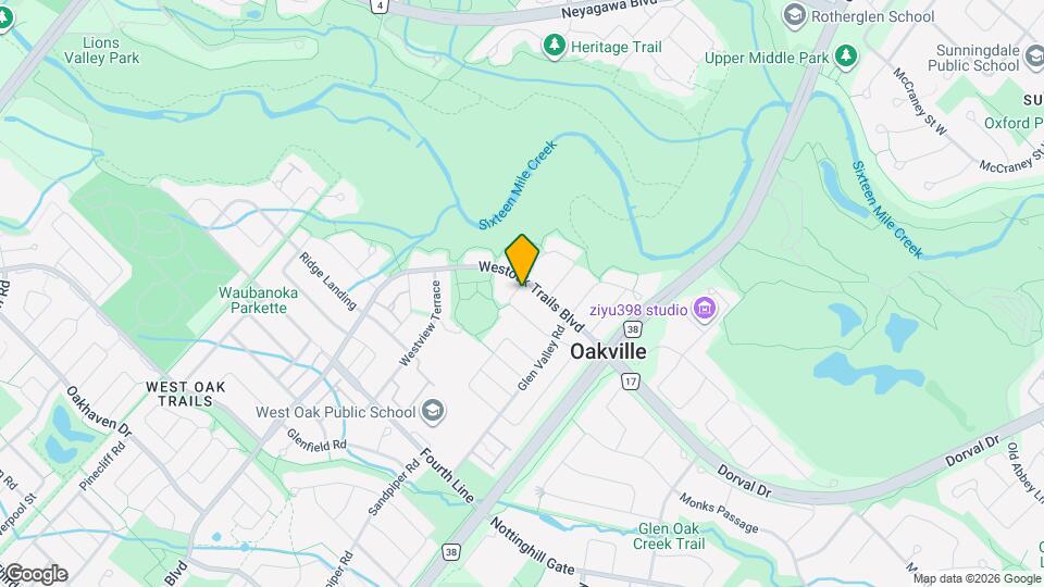 1034 Old Oak Dr Map and Location Details