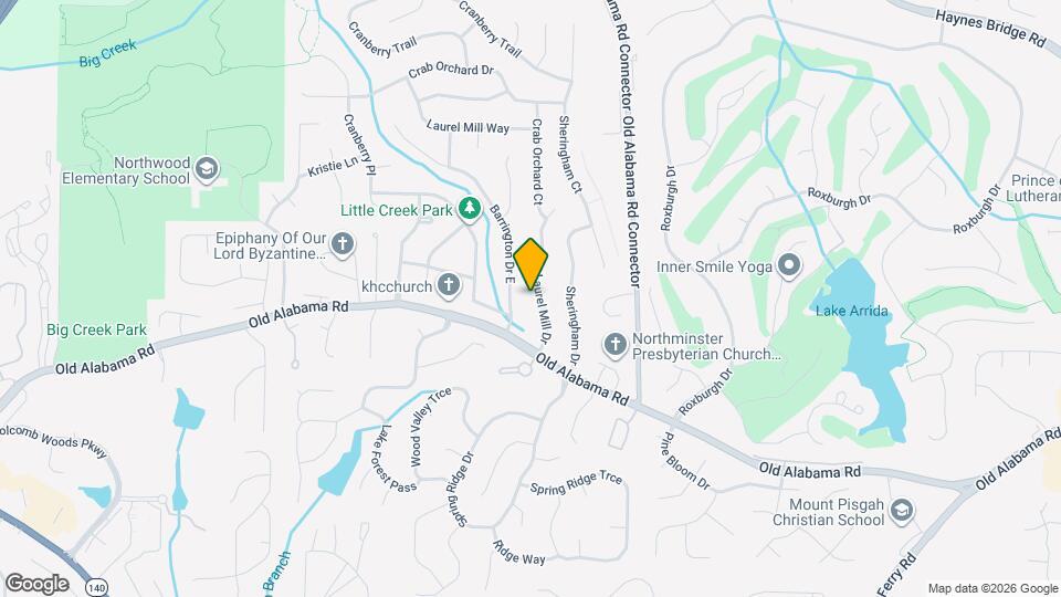 920 Laurel Mill Dr, Unit 129 Mapa y Detalles de la Ubicación