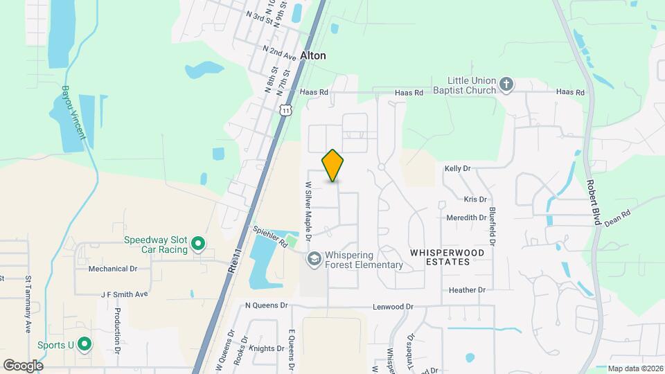 329 E Silver Maple Dr Map and Location Details