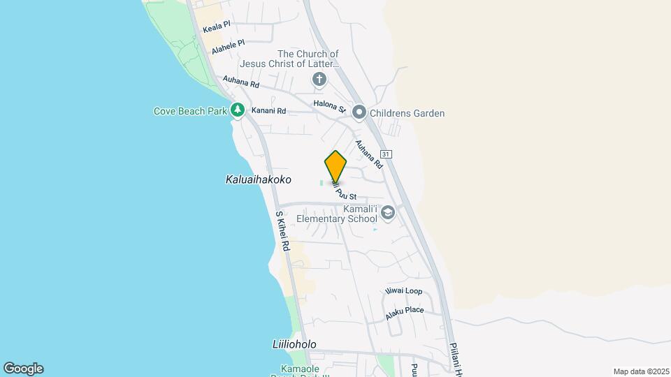 170 Kuli Puu St, Unit S.Kihei Cottage Mapa y Detalles de la Ubicación