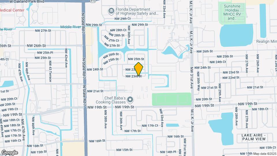 3508 NW 23rd St Map and Location Details