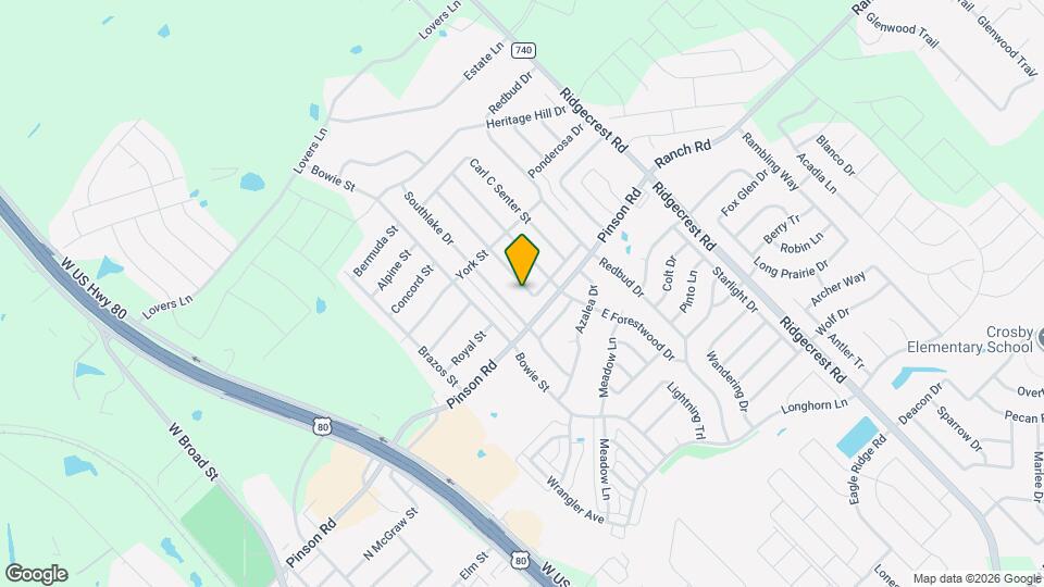 407 Woodcrest Way Map and Location Details