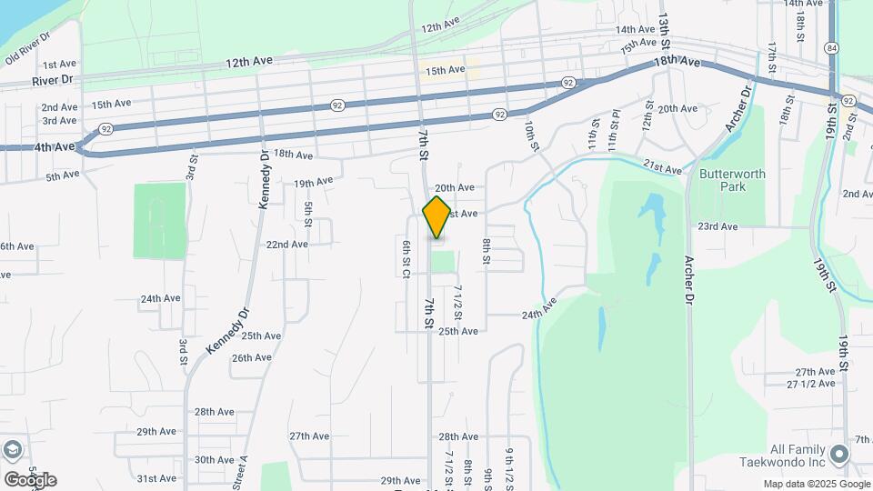 2134 7th St Map and Location Details