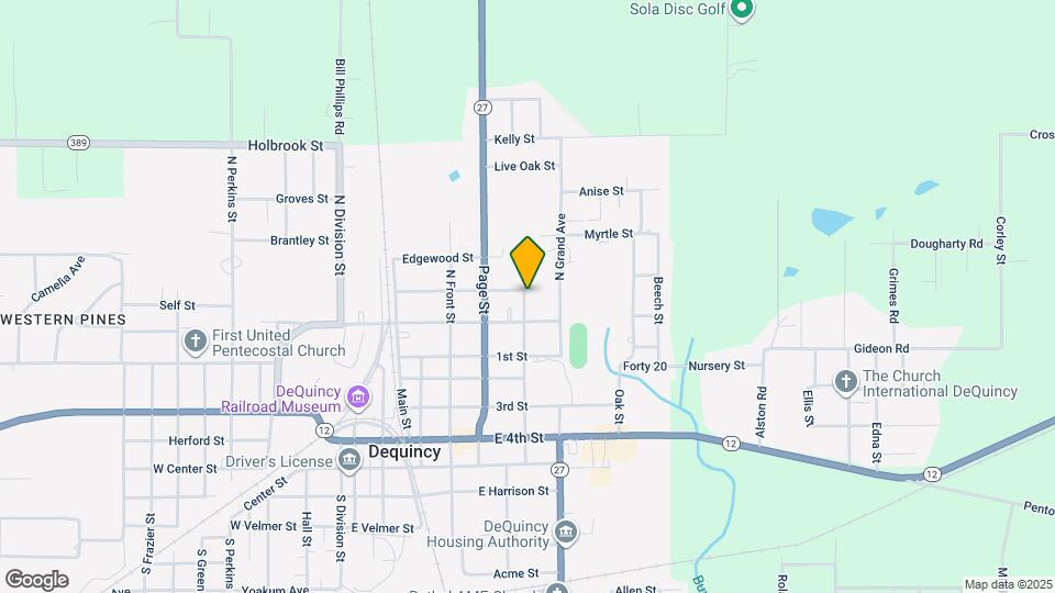 609 McNeese St Map and Location Details