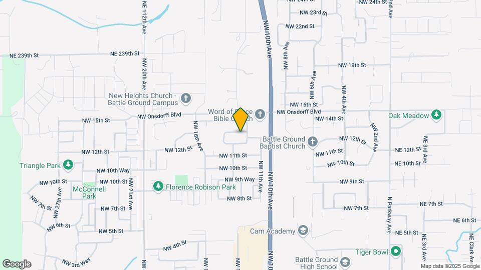 1209 NW 13th St Map and Location Details
