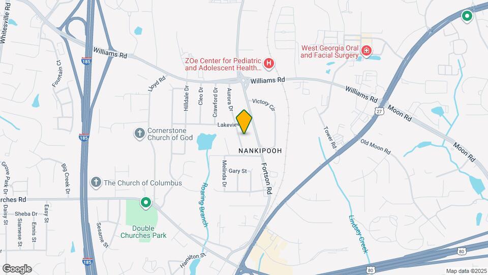 7734 Aurora Dr Map and Location Details