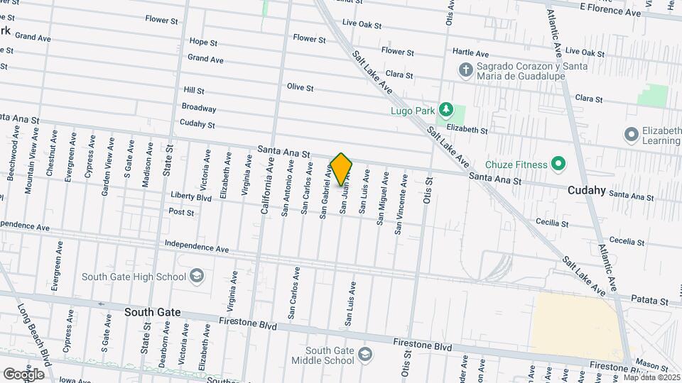 8153 San Juan Ave Map and Location Details