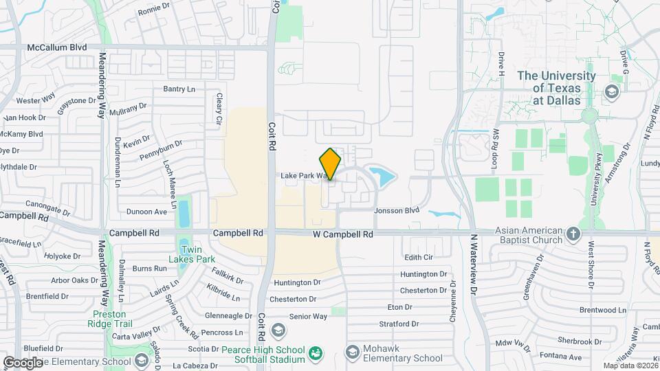 2112 Grove Park Ln Map and Location Details