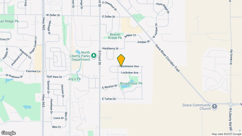 235 Lockmoor Ave Mapa y Detalles de la Ubicación