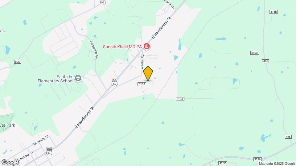 215 Weeks Rd Mapa y Detalles de la Ubicación